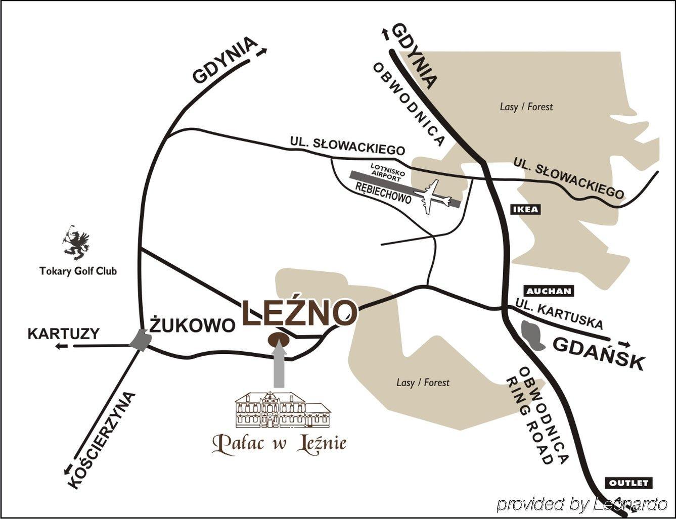 Lezno Palace المظهر الخارجي الصورة